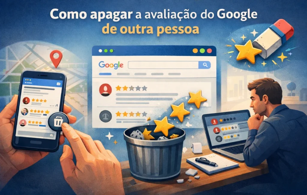 Como apagar a avaliação do Google de outra pessoa