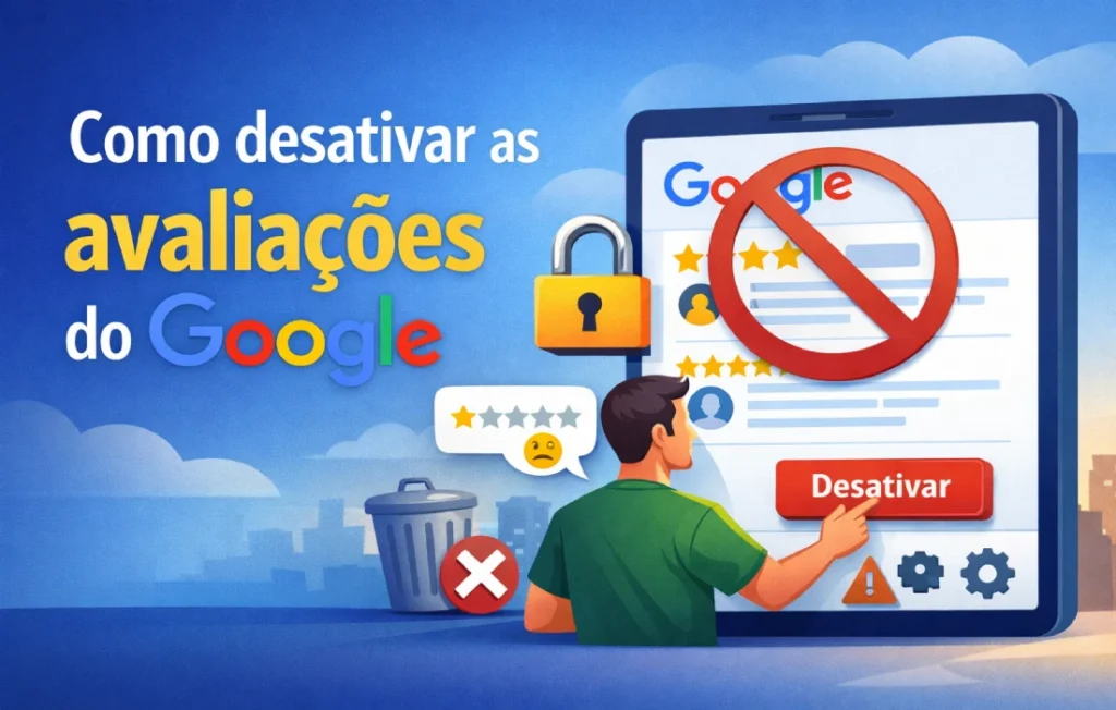 Como desativar as avaliações do Google