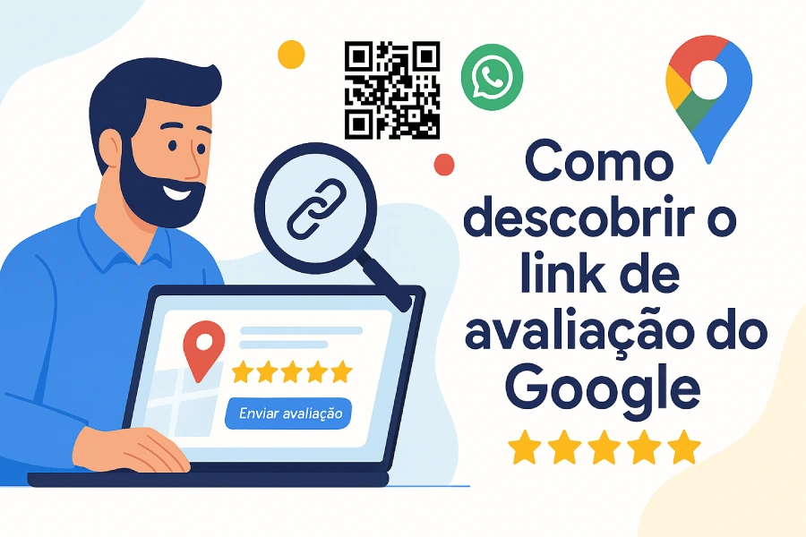 Como descobrir o link de avaliação do Google