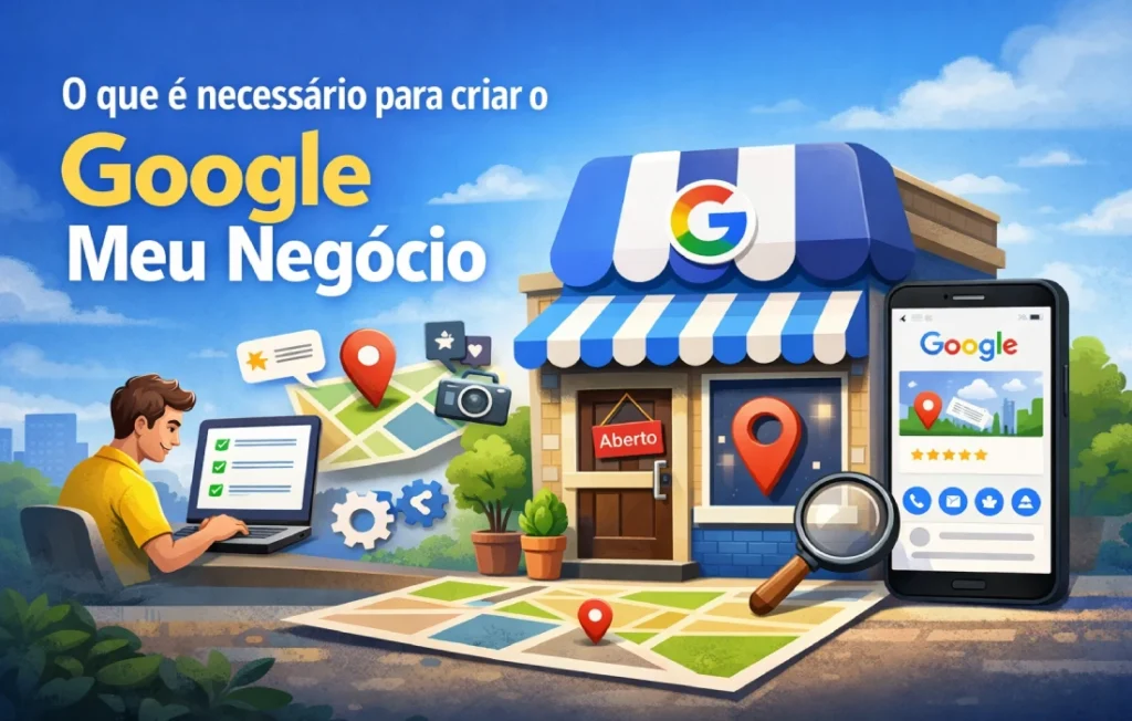 O que é necessário para criar o Google Meu Negócio