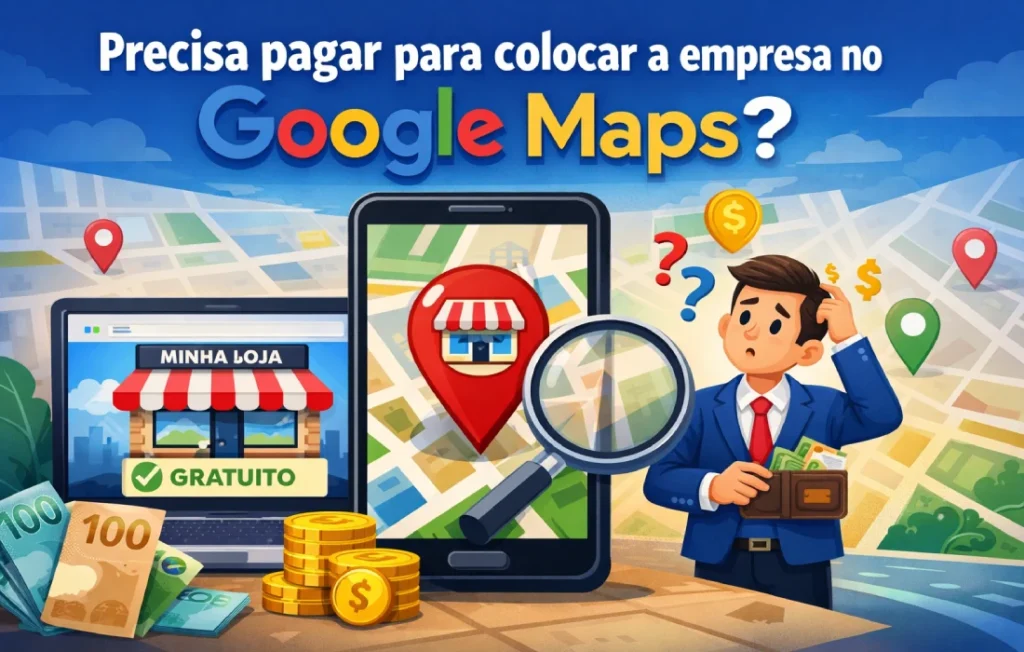 Precisa pagar para colocar a empresa no Google Maps