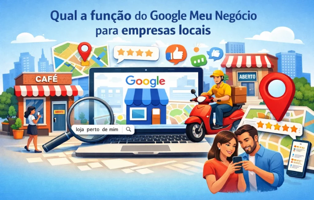 Qual a função do Google Meu Negócio para empresas locais