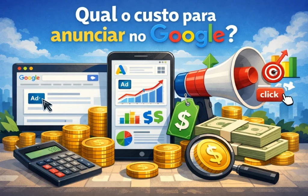 Qual o custo para anunciar no Google