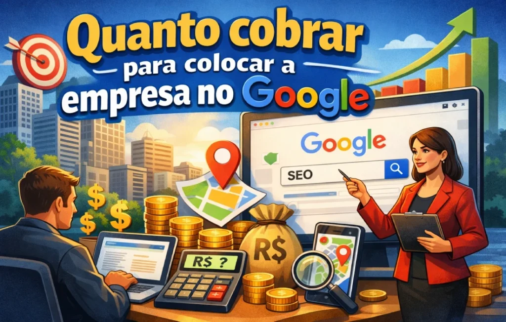 Quanto cobrar para colocar a empresa no Google