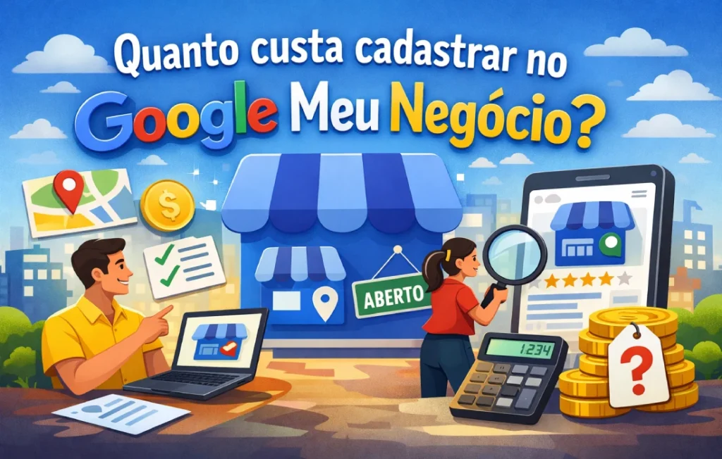 Quanto custa cadastrar no Google Meu Negócio