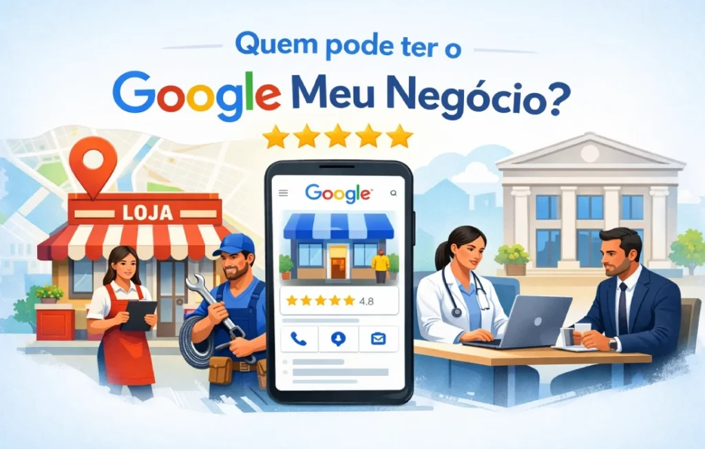 Quem pode ter o Google Meu Negócio