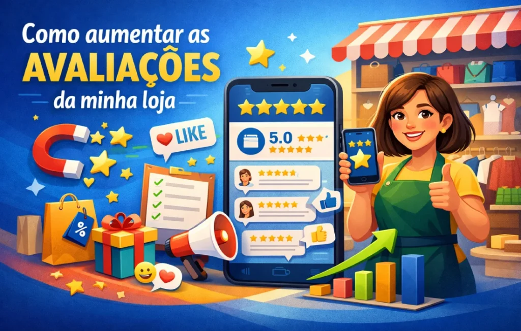 Como aumentar as avaliações da minha loja